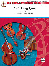 Auld Lang Syne Orchestra sheet music cover Thumbnail